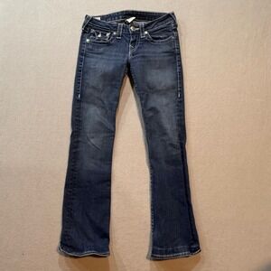 True Religion Women's Boot Cut Jeans - Dark Blue